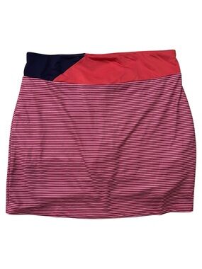 {Head Golf} Coral Navy Chainlink Print Golf Pickleball Skort Skirt WAS11
